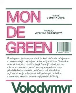 Svetová beletria Mondegreen - Volodymyr Rafeyenko,Veronika Goldiňáková
