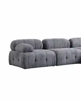 Sedacie súpravy Rohová sedacia súprava / Rohová pohovka Petite 3 - Grey