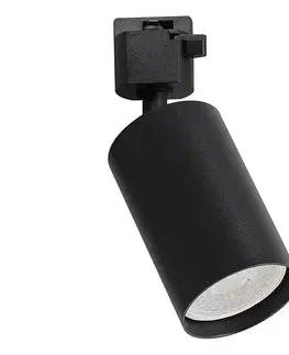 Svietidlá  Bodové svietidlo do jednofázového lištového systému TIGER 1xGU10/10W/230V čierne ML2336