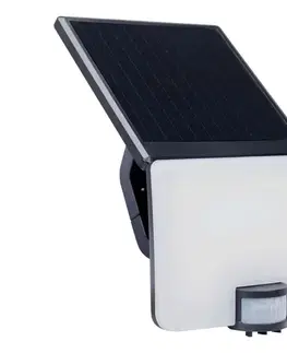 Záhradné lampy Greenlux LED Solárne nástenné svietidlo so senzorom LED/12W/3,7V 4000 mAh IP54 