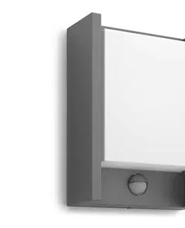 Svietidlá Philips - LED Vonkajšie nástenné svietidlo so senzorom ARBOUR LED/3,8W/230V IP44 872016926383300