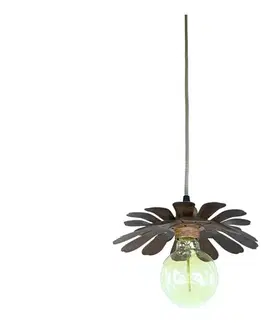 Svietidlá Bohemia-Design - Závesné svietidlo na lankách 1xE27/60W/230V bronzové LSE-VIN