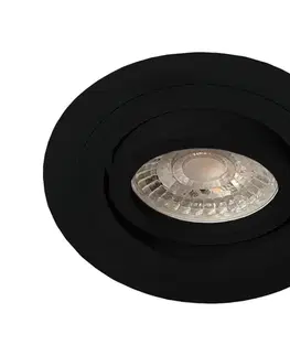 Svietidlá - Brosline 3024 - Zapustené svietidlo TOCHI 1xGU10/10W/230V čierna 3024