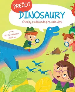 Leporelá, krabičky, puzzle knihy Prečo? Dinosaury