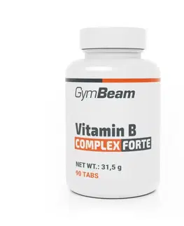Vitamíny B GymBeam Vitamín B-Complex Forte 90 tab. bez príchute