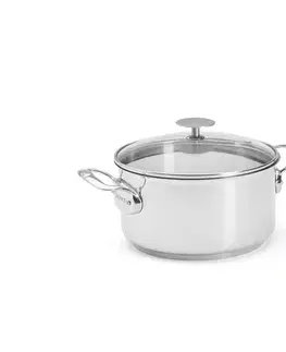 Panvice a hrnce De Buyer 3427.20 - Hrniec s pokrievkou MILADY 20 cm, nerezová oceľ 3427.20