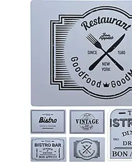 Prestierania MAKRO - Prestieranie 42x29cm Bistro rôzne motívy