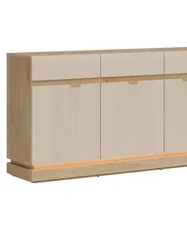 Komody do spálne Komoda Milton ML03 Cashmere
