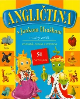 V cudzom jazyku Angličtina s Jankom Hráškom modrý zošit - Malgorzata Pilarczyk,Dorota Wolska