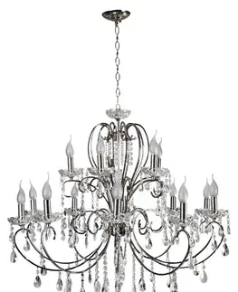 Svietidlá Závesná lampa AURORA 15xE14 luster Candellux