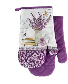 Chňapky MAKRO - Chňapka s magnetom LavenderII 2ks, fialová levanduľa