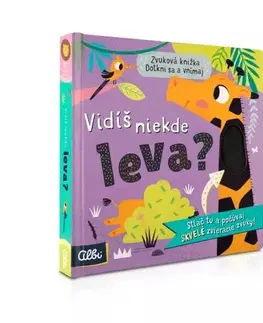 Zvukové knihy Vidíš niekde leva? - Zvuková hmatová kniha - neuvedený,Sarah Wade