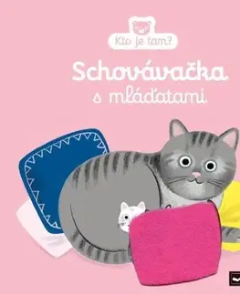 Leporelá, krabičky, puzzle knihy Schovávačka s mláďatami - Aurélie Guillerey