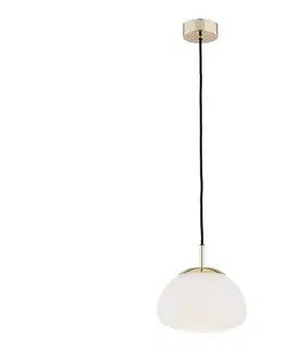 Svietidlá Argon 4352 - Luster na lanku TRINI 1xE27/15W/230V pr. 20 cm zlatá 4352