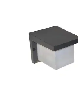 Svietidlá  Vonkajšie nástenné svietidlo ARIANA 1xE27/40W/230V IP54 antracit SKU007044