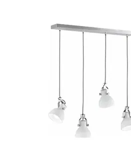 Svietidlá Trio - Luster na lanku GINELLI 4xE14/28W/230V 301500407
