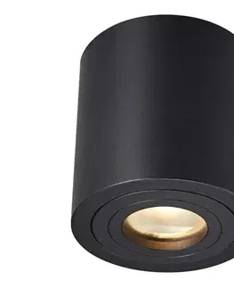 Svietidlá Zuma Line ACGU10-159-N - Bodové svietidlo RONDIP SL 1xGU10/50W/230V IP44 čierna ACGU10-159-N