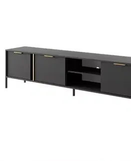 Nábytok do obývačky TV stolík RTV LARS F 203 Antracit