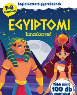 Pre deti a mládež - ostatné Egyiptomi kincskereső - Foglalkoztató gyerekeknek