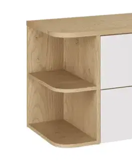 Skrinky s umývadlom ArtCom Kúpeľňová skrinka s doskou ASTER WHITE LRSM D100cm | 100 cm