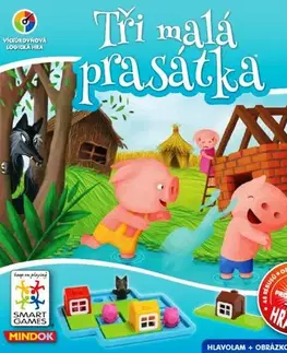 SMART hry Mindok Hra Tri malé prasiatka (SMART) Mindok