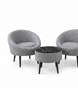 Kreslá Zostava LIDA 3 kusy LINEN