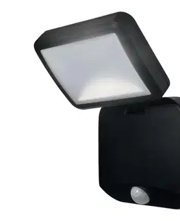 Svietidlá Osram - LED vonkajší nástenný reflektor so senzorom BATTERY LED/4W/4xD IP54 4099854497490