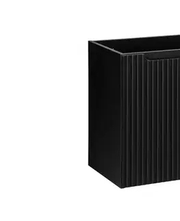 Skrinky do kúpeľne ArtCom Kúpeľňová skrinka s doskou NOVA Black D60/3 | 60 cm