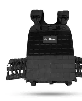 Záťaže a závažia GymBeam Záťažová vesta Tactical Black