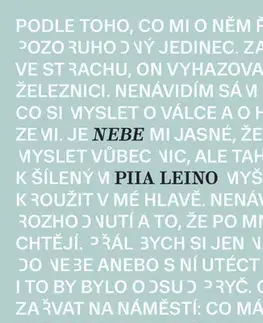 Sci-fi a fantasy Nebe - Piia Leino