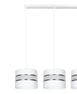 Svietidlá  Luster na lanku CORAL 3xE27/60W/230V biela 0632