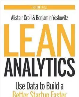 Ekonómia, manažment - ostatné Lean Analytics - Alistair Croll