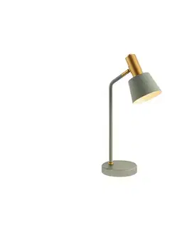 Lampy Zam 20220 - Stolná lampa 1xE14/25W/230V šedá 20220