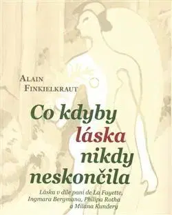 Eseje, úvahy, štúdie Co kdyby láska nikdy neskončila - Alain Finkielkraut
