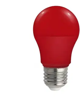 Žiarovky  LED Žiarovka A50 E27/4,9W/230V červená 14605