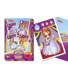 Karty Dino Toys Hracie karty Kvarteto: Sofia Dino