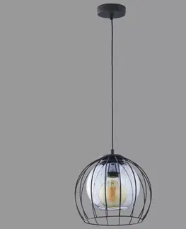Moderné lampy do obývačky Luster Universo black 3154 LW1