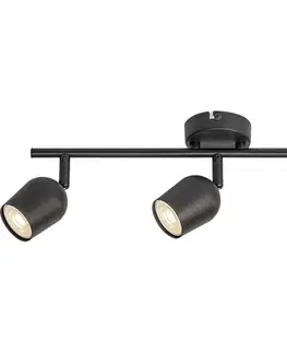 Svietidlá Rabalux 73103 - Bodové svietidlo LIANET 3xGU10/15W/230V čierne 73103