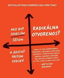 Odborná a populárno-náučná literatúra Radikálna otvorenosť - Kim Scottová