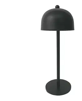 Lampy  LED Stmievateľná dobíjacia stolná lampa LED/1W/5V 3000-6000K 1800 mAh čierna 7985