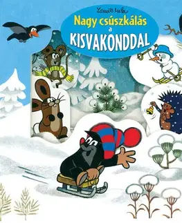 Leporelá, krabičky, puzzle knihy Nagy csúszkálás a kisvakonddal - Zdeněk Miler