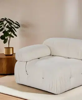 Kreslá Kreslo / Jednomiestna pohovka Bubble L1 - Beige