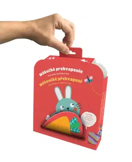 Leporelá, krabičky, puzzle knihy Měkoučké překvapení Králiček/Mäkučké prekvapenie Králiček