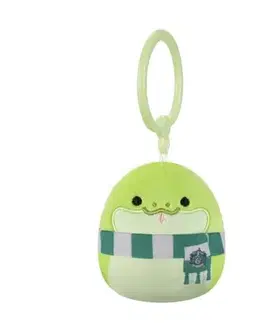 Plyšové a textilné zvieratká SQUISHMALLOWS Kľúčenka Harry Potter – Slizolinský had