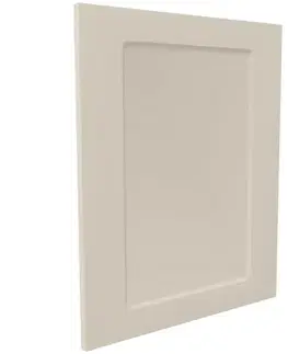 Kuchynské skrinky Čelo skrinky Luxeo F15-D60FZW rám kašmír