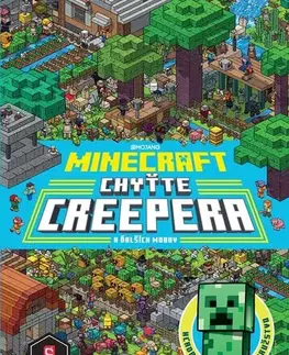 Dobrodružstvo, napätie, western Minecraft - Chyťte creepera a ďalších mobov