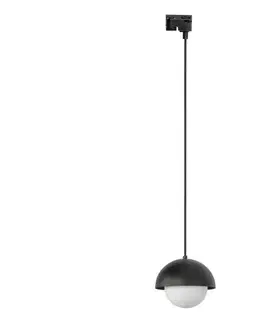 Svietidlá  Luster na lanku do lištového systému BONO 1xG9/8W/230V čierna 10648