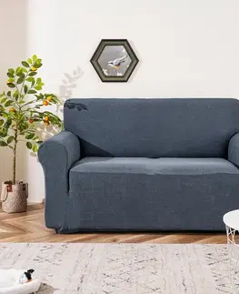 Prehozy 4Home Napínací poťah na sedačku Magic clean tmavosivá, 190 - 230 cm