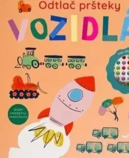 Nalepovačky, vystrihovačky, skladačky Vozidlá - Odtlač pršteky - Lou Cunningham