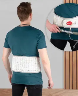 Zdravotné bandáže a ortézy Dekompresný bedrový fixátor inSPORTline Ronyo XL